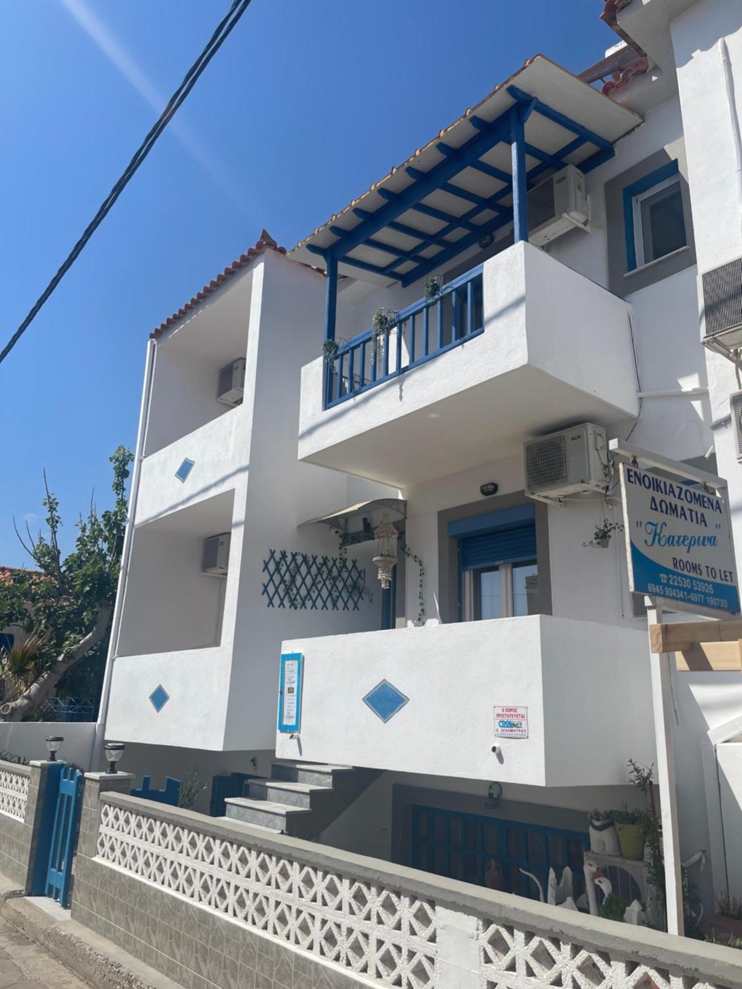Pansion Katerina Hotel Skala Eresou Exterior photo